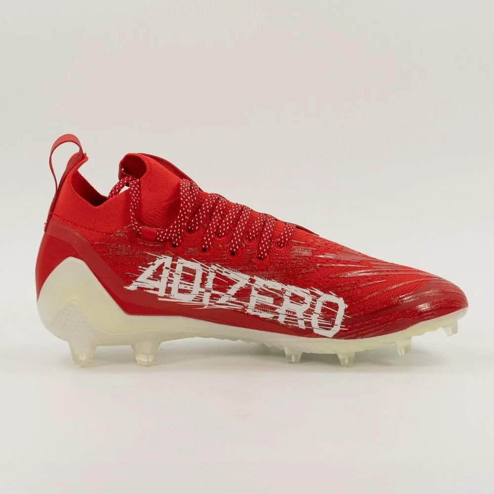 Adidas Adizero Primeknit Red GV9626 Football Cleats size 9.5